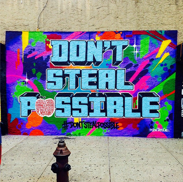 FoleySquare's tweet photo. #DontStealPossible http://t.co/ebtLILH1f9