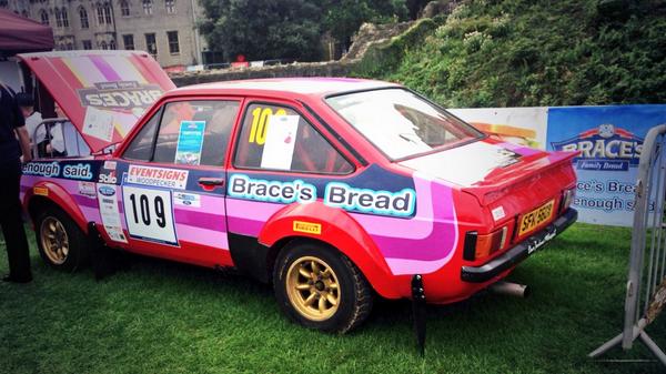 BracesBakery's tweet photo. Peter is the lucky winner of an iPad mini for correctly guessing how many miles our Rally car has driven - 420! http://t.co/yOSXIMO9EL