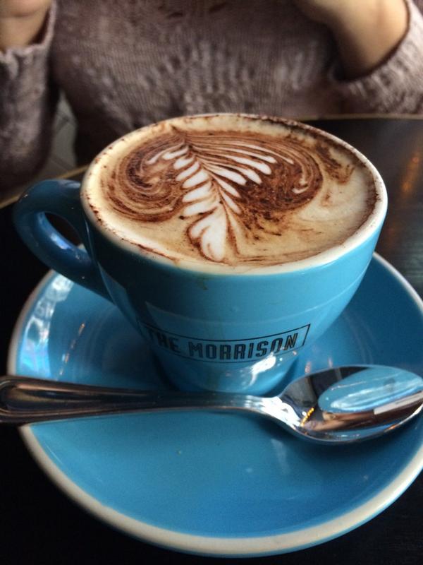 saraeshepard's tweet photo. Morning #cappuccino in #Sydney http://t.co/xjj6s7eMb5