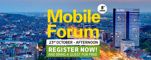Digimedia_NL's tweet photo. Join us for the 8th edition of the Mobile Forum! Registre now and bring a guest for free: http://t.co/pM8n6UQCqI http://t.co/4tj27nDPFR