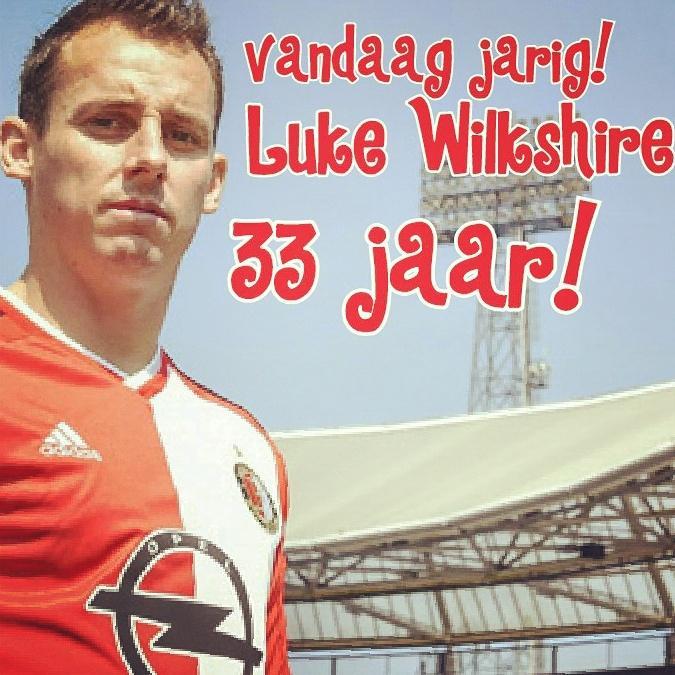 Happy birthday to Luke Wilkshire 