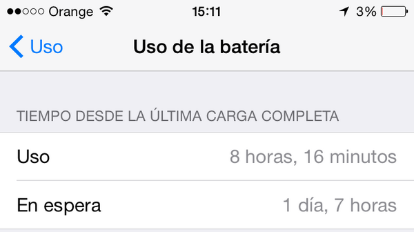 tuapplewatch's tweet photo. ¿Qué os parece esta autonomía para el iPhone 6? Muy superior a la de mi antiguo iPhone 5! http://t.co/ft5YUOhMbS http://t.co/hnw3furOhb