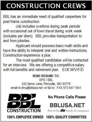 BBL_Const's tweet image. Now Hiring!