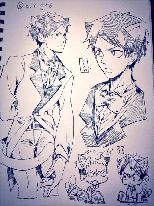 描くしかないと思った。
ฅ(^ •ω•*^ฅ 