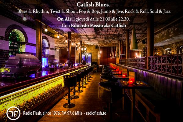 RadioFlash976's tweet image. #CatfishBlues da stasera dura di più! Nuovo orario e nuovo logo: 21.00&amp;gt;&amp;gt;22.30...radioflash.to/programmi/catf…