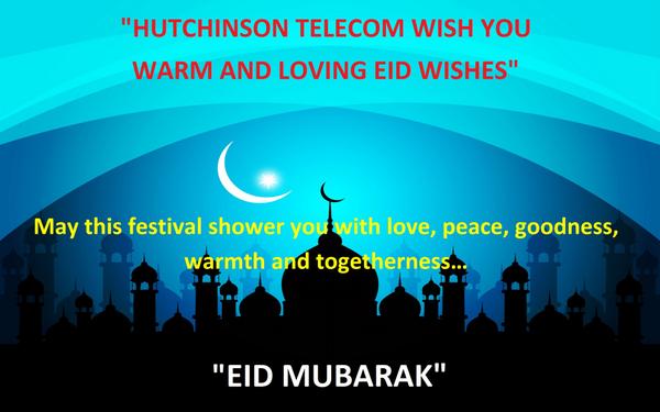 HutchinsonTele's tweet photo. WISH YOU ALL A VERY HAPPY EID MUBARAK.. http://t.co/Dxmv1Z7NtG