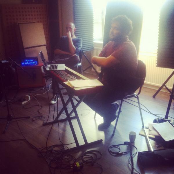 SorrenMaclean's tweet photo. Recording a record with Steven Blake over next few weeks in Grans House for his #commonwealth2014 commission http://t.co/INKSFcQsQt