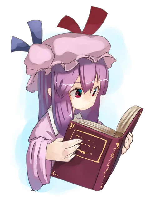 ぱちゅりー#深夜の真剣お絵描き60分一本勝負 