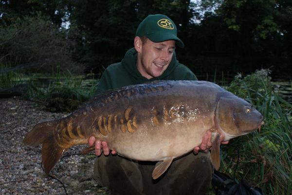 Split Tail at 32lb 8oz, she has been very friendly this year and keeps adding a little weight here and there!