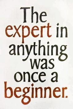 The expert in anything was once a beginner. What's your plan to become an expert in your domain? #succeedasacoach