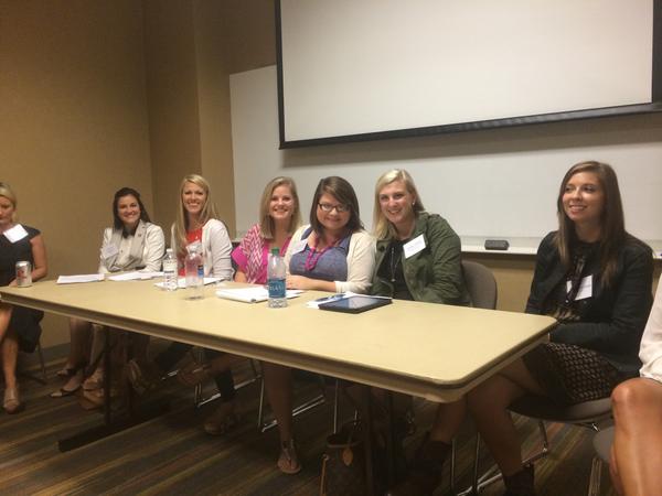 PRAuburn's tweet photo. Advice from Recent Grads panel at #AUPRDay! http://t.co/a9Ca5hPeEr