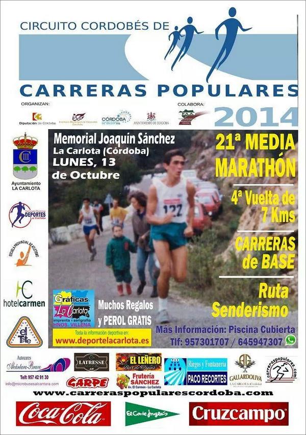 lacarlotapmd's tweet photo. @entreamigosRun un RT xfa. Si os animáis.. #MemorialJSánchez #LaCarlota http://t.co/Y673yNjhL7 http://t.co/LNzZ1Gkyds http://t.co/yyDzI0yvzv