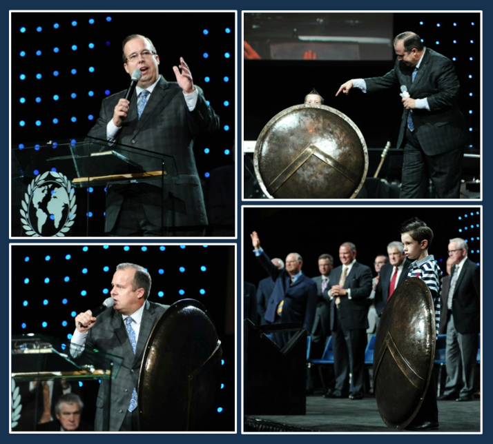 Raymond Woodward on X E tan e epi tas With your shield or on it Teach them young to hold the Shield of Faith Scott Graham UPCIGC14 http t vcnhRsW6W9 X