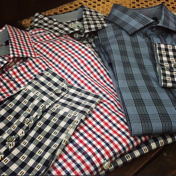 AtEaseAZ's tweet image. Check Out these Good Looking Shirts from @7Diamonds!! #AtEase #Menswear #Dapper #7Diamonds #TailoredFit #LongSleeve
