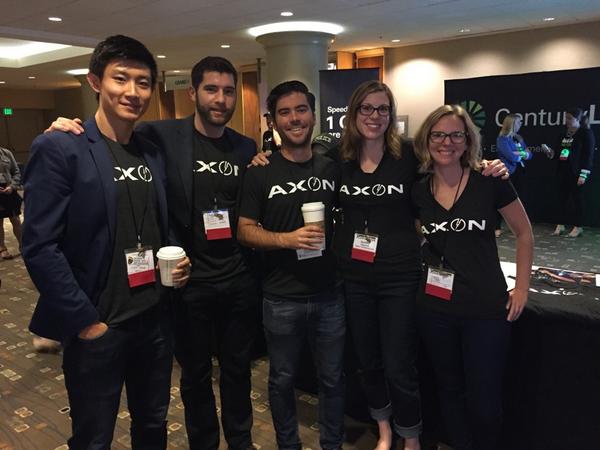 EVIDENCEcom's tweet image. Team AXON at the @geekwire #gwsummit