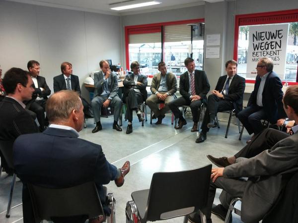 #Bouwkeet regio Randstad Zuid met drie kamerleden van start over zzp, schijnconstructies en economie!