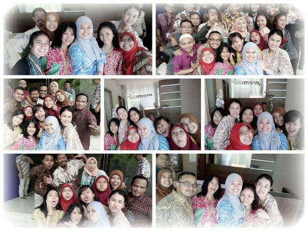 Intanduz's tweet photo. Batik vs tongsis : kerusuhan pagi ini @premiair
#haribatiknasional #tonightshowbatik 
@tonightshow_net http://t.co/eOI3VnRs6J