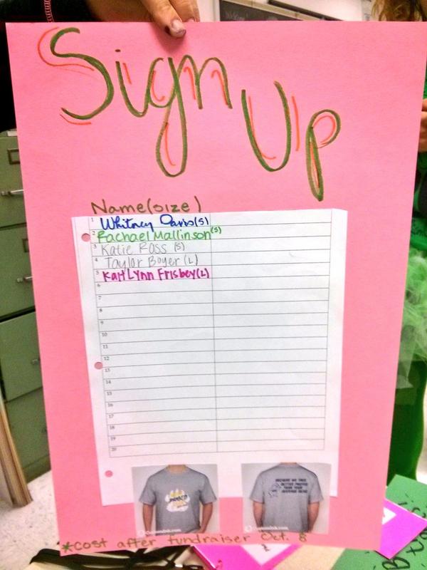 Sign up for the Photo club shirt!