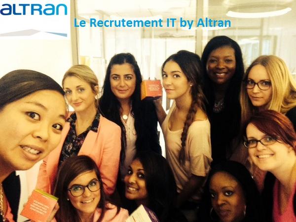 DeborahDucastel's tweet photo. #JMBALTRAN #TeamRecrutement #PoleIT #Bellini #Pinkday @AltranFrance http://t.co/EogLllT0Ib