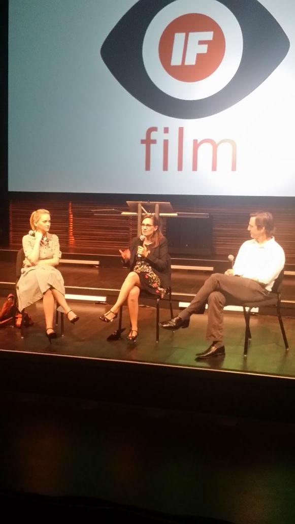 tajmilan's tweet photo. 1 of best Q&amp;A ive ever been. Funny, hopeful &amp; illegal thanks @senatorprediger &amp; @jess_weixler #troubledolls #iffilm http://t.co/SJXFSKcW3S