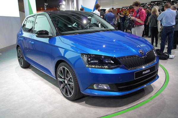 SKODAUK's tweet photo. We're here at #ParisMotorShow with the #NewFabia. Here are some pics so far. What do you think? http://t.co/EcXr8W3xNM