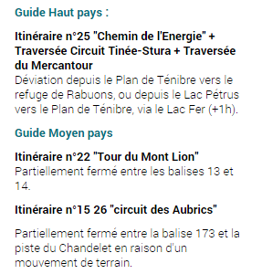 imercantour's tweet photo. Bien utile en préparant sa randonnée, l'état des sentiers Randoxygène de @CG06 
https://t.co/38bK4EpQgo http://t.co/duu80K2IBN