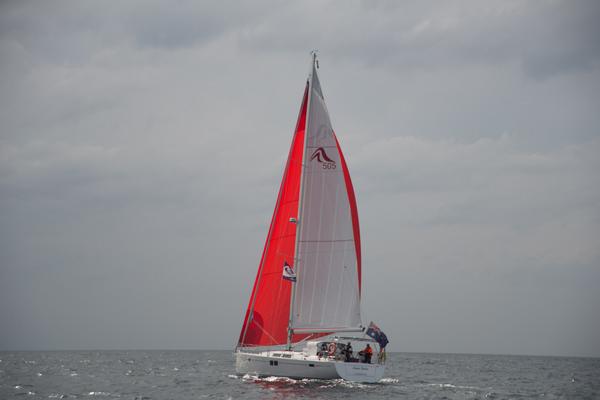 bakery_annies's tweet photo. #hanse505 with #elvstrom gennaker sails off the coast of Spain http://t.co/AjwzPDvVSo