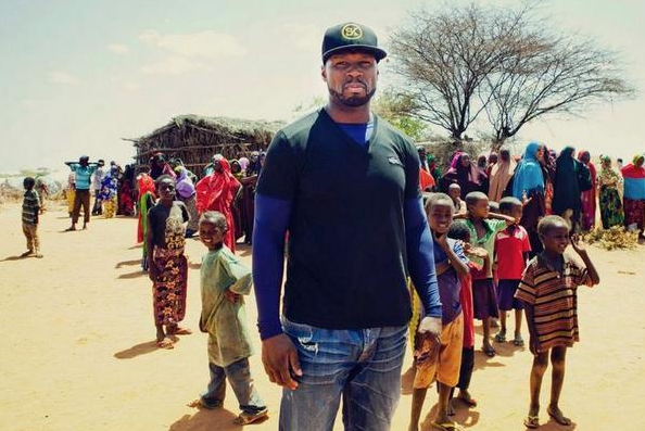 CauseWereGuys's tweet photo. 50 Cent wants to feed a billion people in Africa by the year 2016. This is the stuff about 50 they should show. http://t.co/vvKjBIpQo4