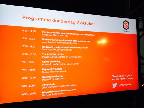 Volgende ondernemersplein #RBD14 <a href="/powr_s/">Power-S</a> ondernemers #creatieveindustrie #eindhoven cross over <a href="/Bliqsem/">bliqsem</a>