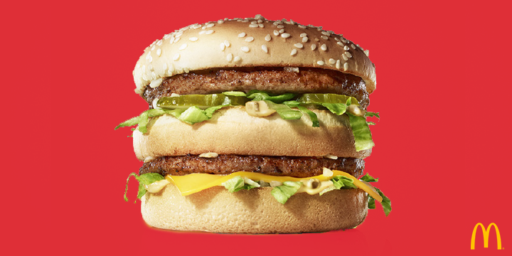 BIG MAC - Two All Beef Patties Special Sauce Lettuce Cheese