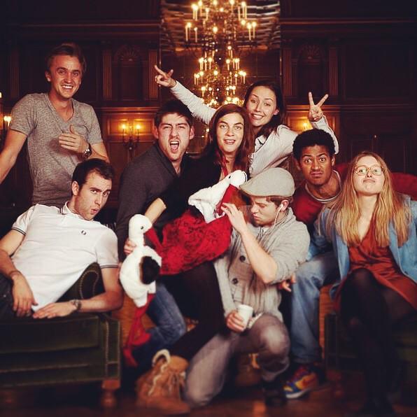 Throw back Thursday..That trip to Paris <a href="/pindippycave/">Carmen Reese</a> <a href="/NatTenaLady/">Natalia Tena</a> <a href="/TomFelton/">Tom Felton</a> <a href="/Mattdavelewis/">🇺🇦Matthew Lewis🇺🇦</a> #tbt #paris #ohwhatfun