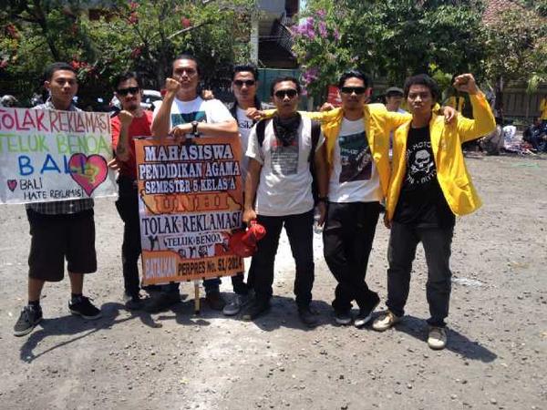 Bali tolak reklamasi #Batalkan perpres 51 tahun 2014# bali asri tanpa reklamasi.