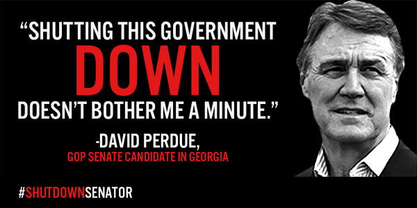 TheDemocrats's tweet image. Georgia - if last year's GOP shutdown bothered you, commit to vote: commit2vote.com #ShutdownSenator