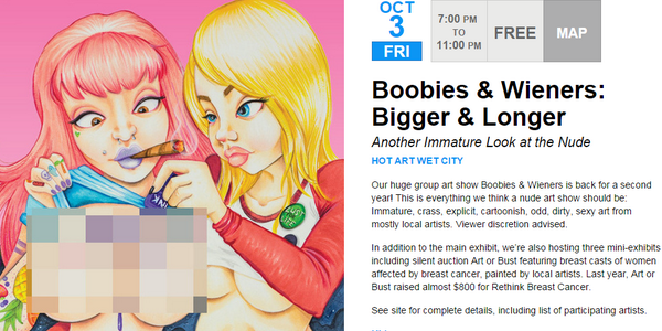 ShowYouGo's tweet image. Come experience everything a #nude #art show should be @HotArtWetCity | buff.ly/1rPX7kC | #vancouver