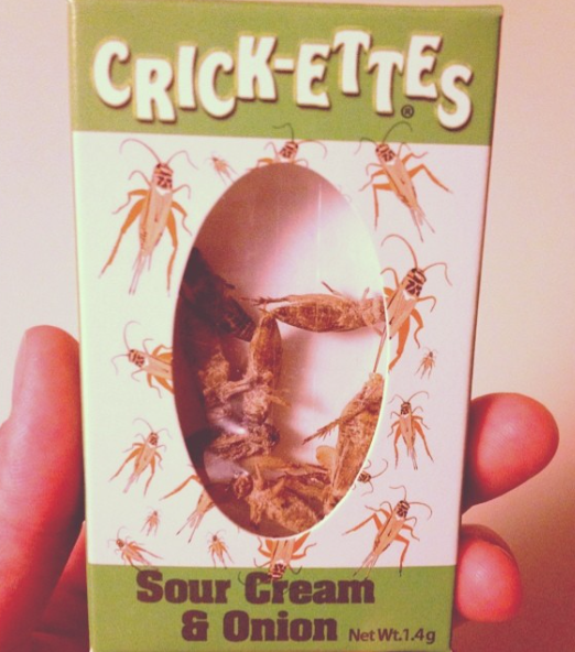a_grassler's tweet photo. Another way to eat crickets #apbio3 http://t.co/a6twx0MVEU