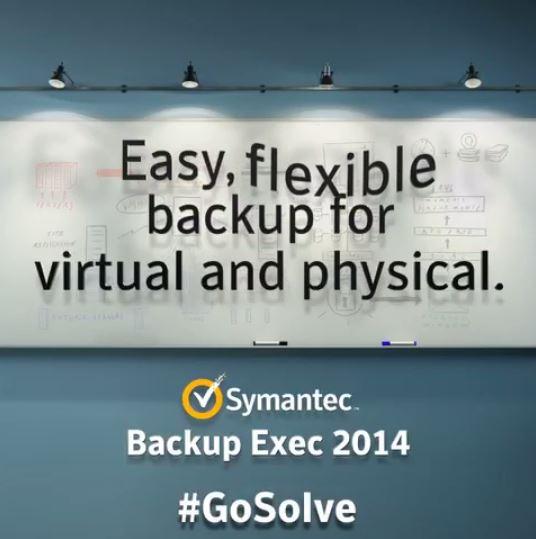 symantec's tweet image. #BackupExec 2014 - Agility is the key. Backup Anything. Restore Anywhere. #GoSolve symc.ly/1poI8sS