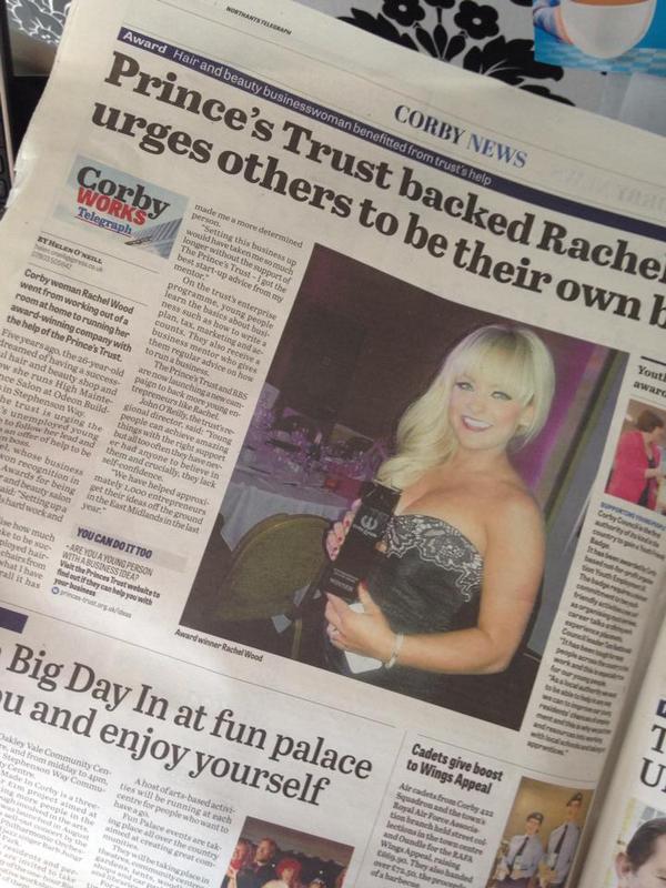 Great positive news story of a young Corby entrepreneur creating a fantastic start up success of her new business