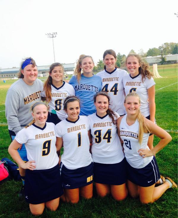 MUWLax's tweet photo. We loved having our new teammates with us this weekend! Welcome to the family girls http://t.co/NEEMeUwayp