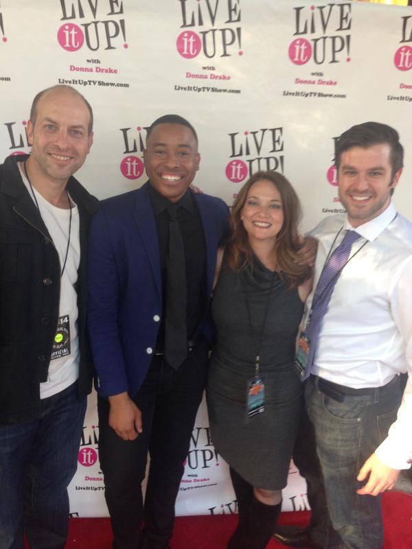 ButtercupFilm's tweet image. Yay @Willifest @MalindiFickle @GDKonow @Goodrichness with cohost @HowardHenley live it up @DonnaDrake #indiefriendly