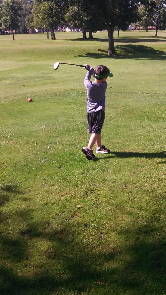 bollmeyer11's tweet photo. True Story:
Chase actually out drove me with this drive on Hole 3 today......And he let me know about it. #MillerOpen http://t.co/Ylmz2e9R9F