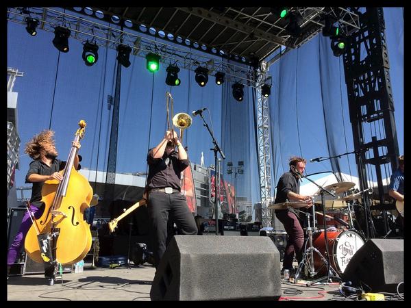 RiotFest's tweet photo. Kicking it off with @larrysflask. #riotfest #denver http://t.co/JLy4dQ7Gnt