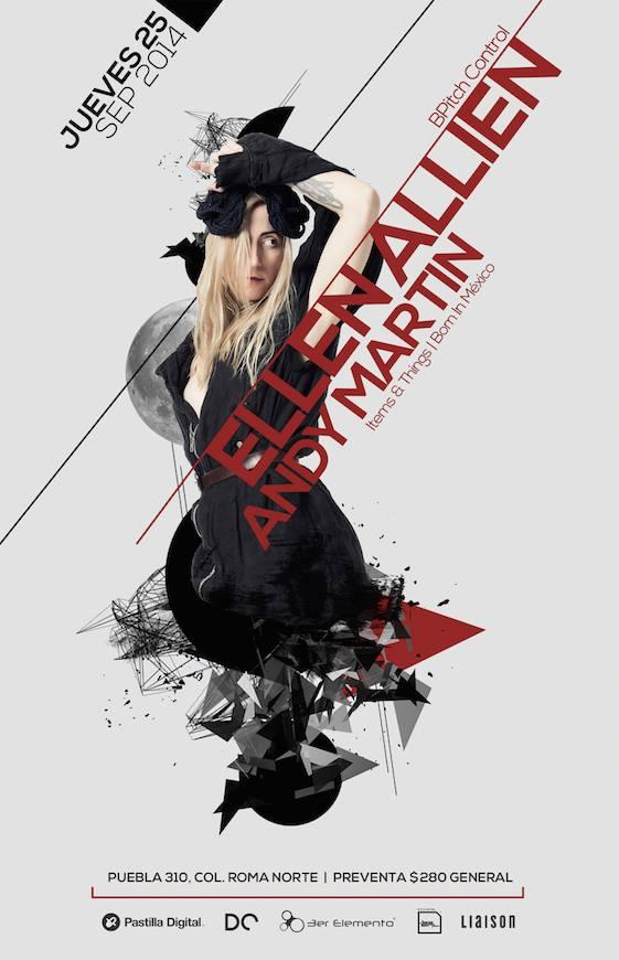 DC_Presenta's tweet photo. JUEVES 25 DE SEPTIEMBRE ELLEN ALLIEN AT #DC310 http://t.co/UwHzx5SLtf