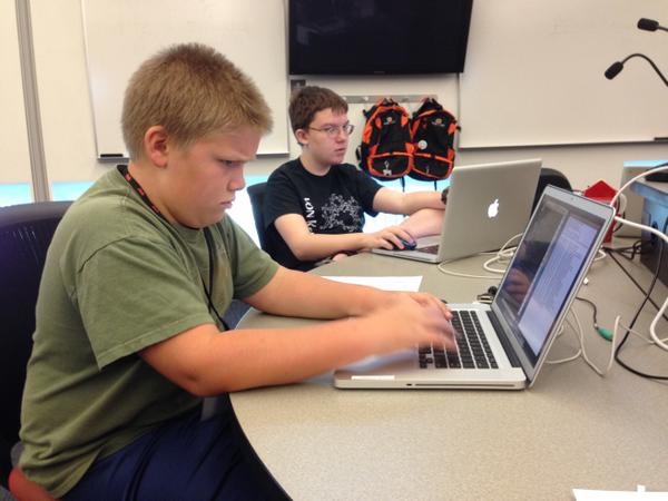 JHoaglun's tweet image. #coderdojotc
