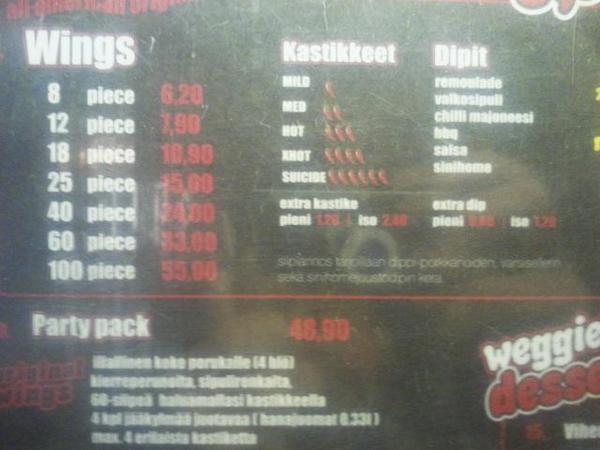 MikaPirhonen's tweet photo. Nyt olis taskusiipien aika ja paikka. Ping Tampere - #taskusiivet #taskulounas #taskubileet #taskutre #Hook http://t.co/NDXmepPCn6