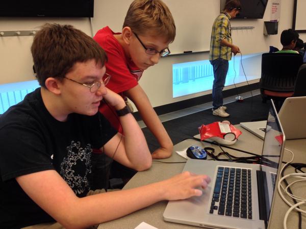 JHoaglun's tweet image. #coderdojotc  get kids into programming at the U of M today
