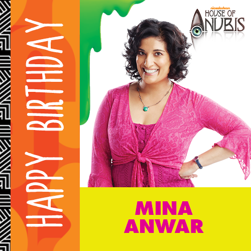 Happy Birthday to star Mina Anwar! Hope you have a day!! 