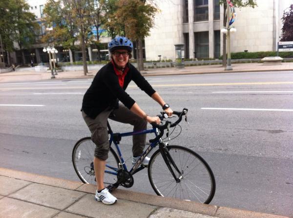 sport4life12's tweet photo. Olympian Tanya Dubnicoff stays @activeforlife by participating in the #dailypl biking challenge @CAAWS @CS4L_ACSV http://t.co/PLoz0q2Q1m