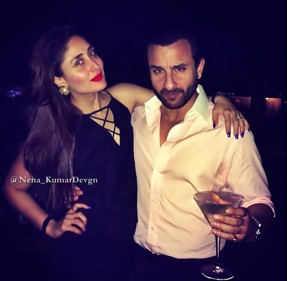 Beautiful celebrating bday with hubby  Happy Birthday Kareena Kapoor Khan 