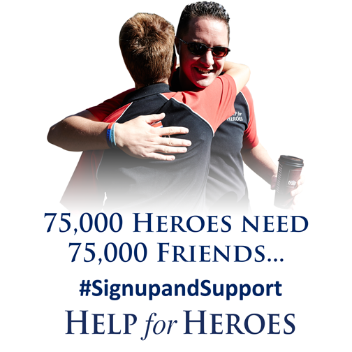 MarkElliott52's tweet photo. 75,000 Heroes need 75,000 friends to #SignupandSupport @HelpforHeroes http://t.co/oD6R1aWqk0 http://t.co/Q7QeHUJLII @reallorraine @RossKemp