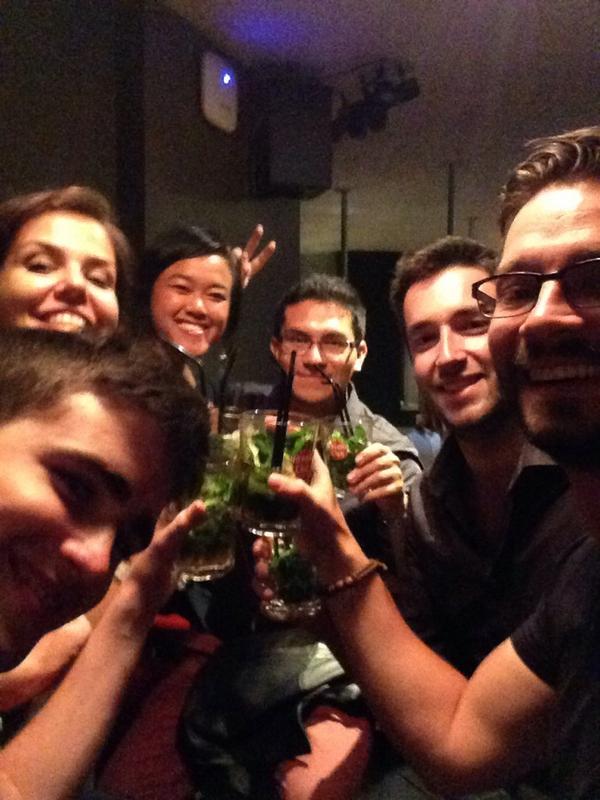 ThomasGabelle's tweet photo. Team mojito #upsummitfr http://t.co/G527iJBPrd